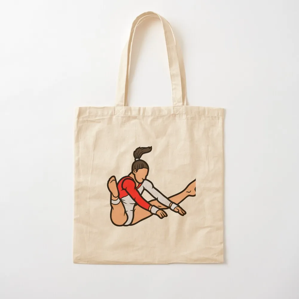 

Gymnastics woman Tote Bag Canvas large tote bag tote bags aesthetic Women's shopping bag