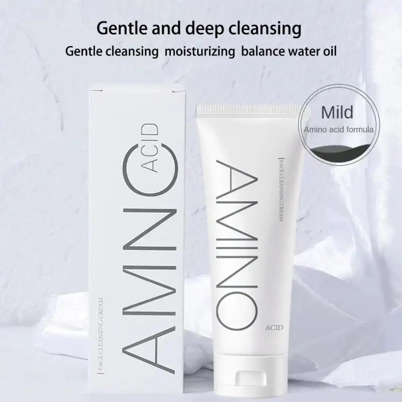 Mens Facial Cleanser Deep Cleaning Oil Control Shrink Pores Moisturizing Not Tight Health & Beauty Cleasing Milk Clean Skin