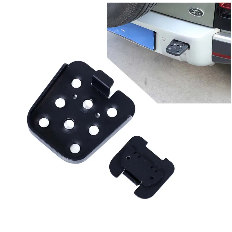 

Заднее кольцо для прицепа, крючок для педали, верхняя педаль из углеродистой стали, автомобильные аксессуары для Land Rover Defender 90 110 130 2020-2025