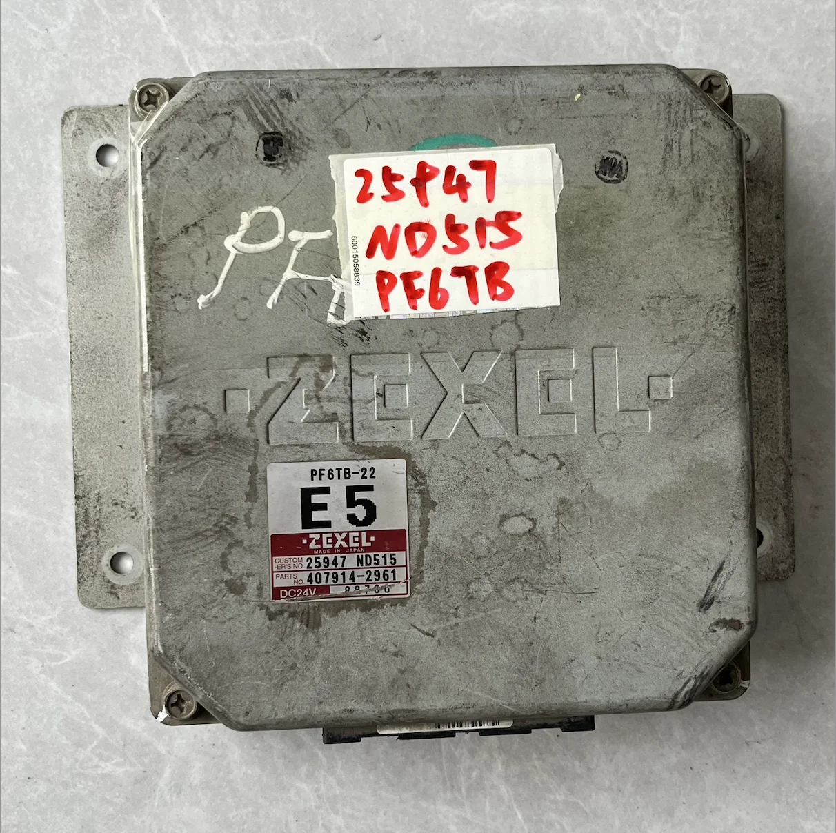 FOR NISSAN DIESEL UD TRUCK PF6 PF6TB PF6T E5 ENGINE ECU ECM CONT UNIT / 25947-ND515 / 25947ND515 / 407914-2961 / 4079142961