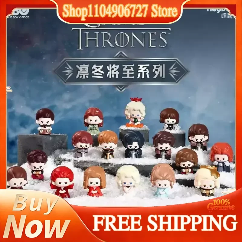 Game of Thrones Winter is Coming Mini Blind Bag Niedliche Figur Ornament Mystery Box Überraschungsspielzeug Geschenk für Fans Sammlung