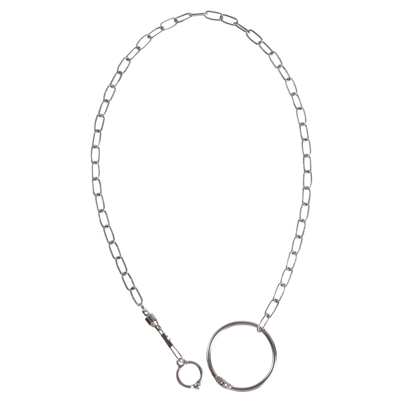 

Stainless Steel Bird Anklet Durable Chain for Parrots Adjustable Foot Ring Easy Feet Long Color Pet