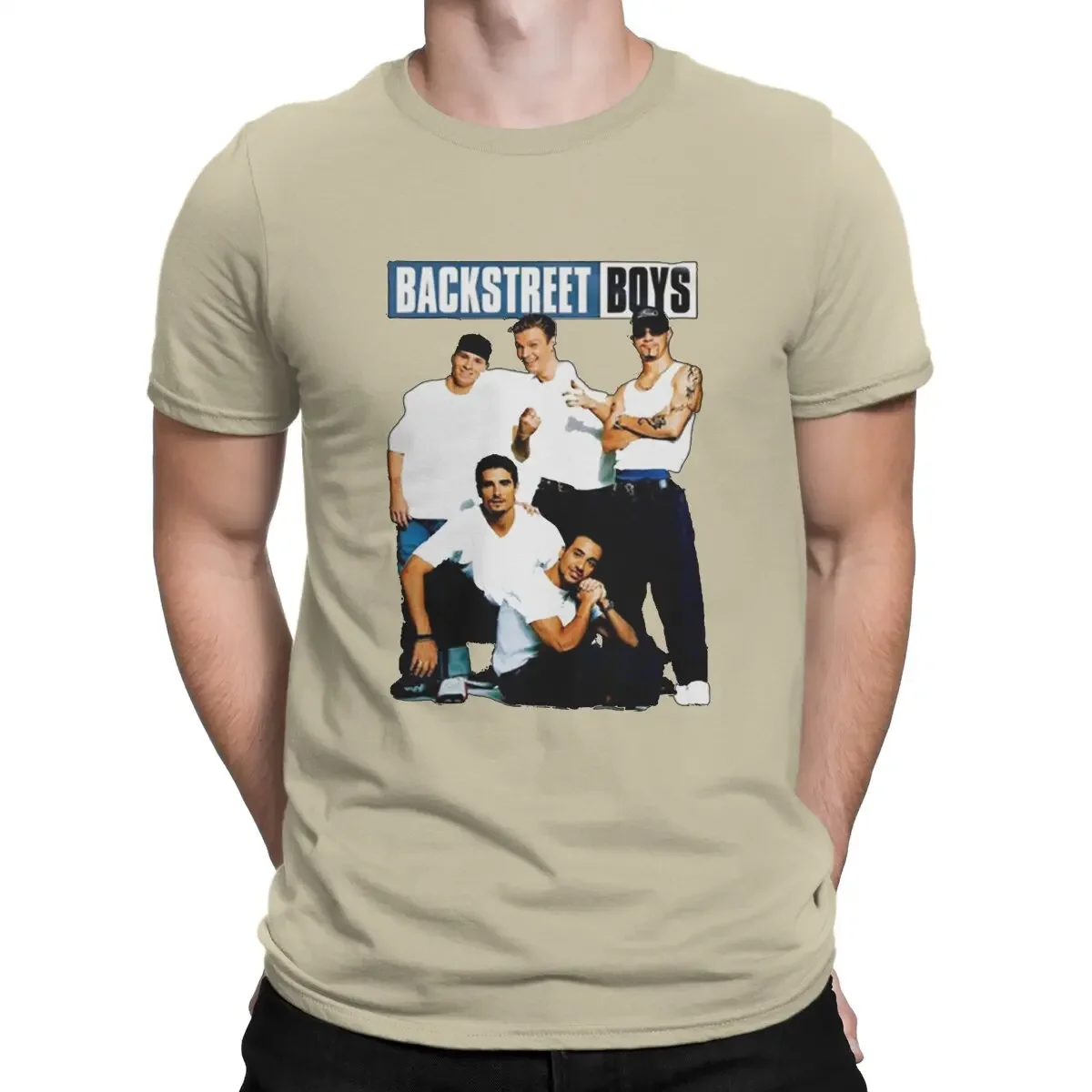 Backstreet Boys Men's TShirt The Best Band In The Universe In 2024 Distinctive T Shirt Graphic Sweatshirts New Trend Crewneck