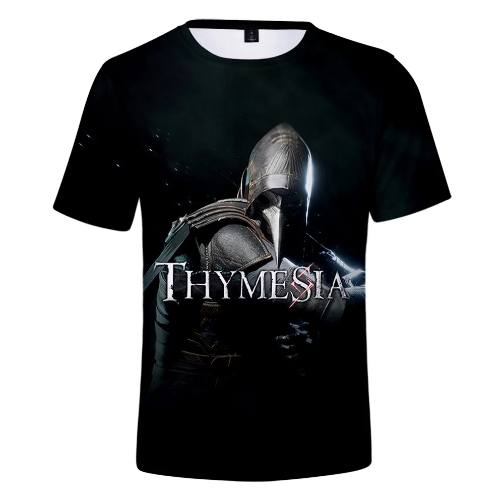 

Thymesia Tshirt Unisex Crewneck Short Sleeve Men Women T-shirt Harajuku Streetwear New Game 3D Clothes