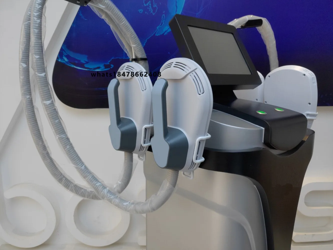 Electromagnetic Muscle Stimulator Body Contouring Machine Building Weight Loss Firming Tightening 4 Handles EMS Body