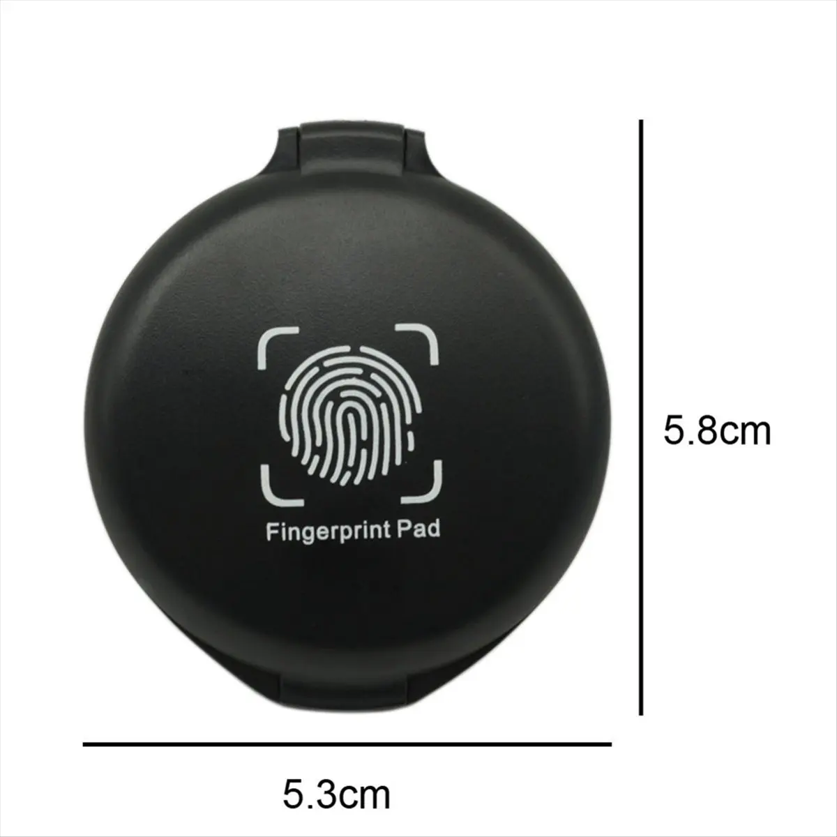 New Arrival Fingerprint Ink Pad No-Wash Quick-Drying Portable Quick-Drying Ink Pad - Blue view 6