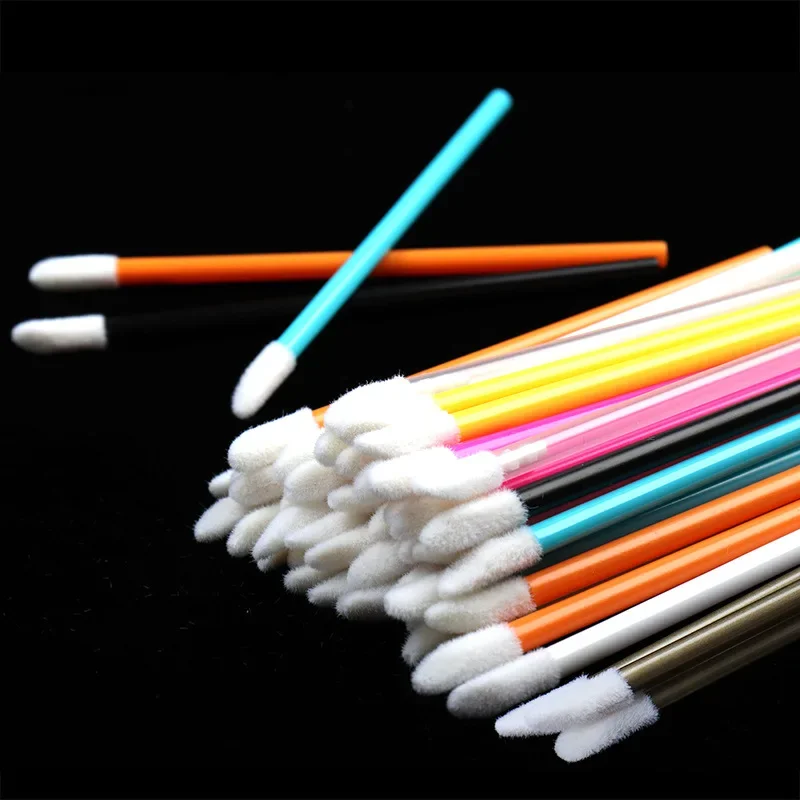 Pinceaux de maquillage jetables, 50 pièces, poignée de brosse à sourcils, baguettes de Mascara, peigne à cils à paillettes, bobines, Micro applicateurs de maquillage