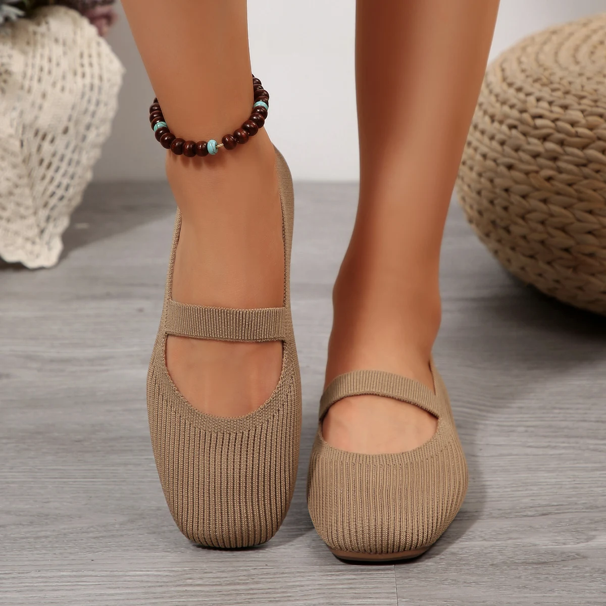 Neue Modische Komfortable Mesh Flache Müßiggänger Retro Atmungsaktive Casual Frauen Leichte Flache Schuhe Zapatos De Mujer – Detail 2