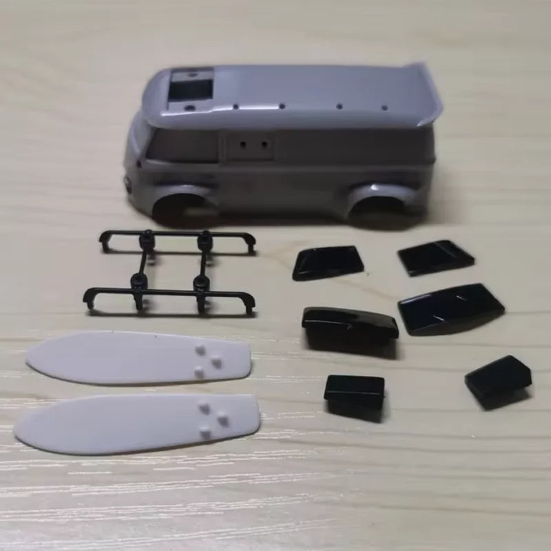 LDARC V64 Van replacement Shell accessories DIY parts only can use for LDARC 1/64 V64 Van RC car