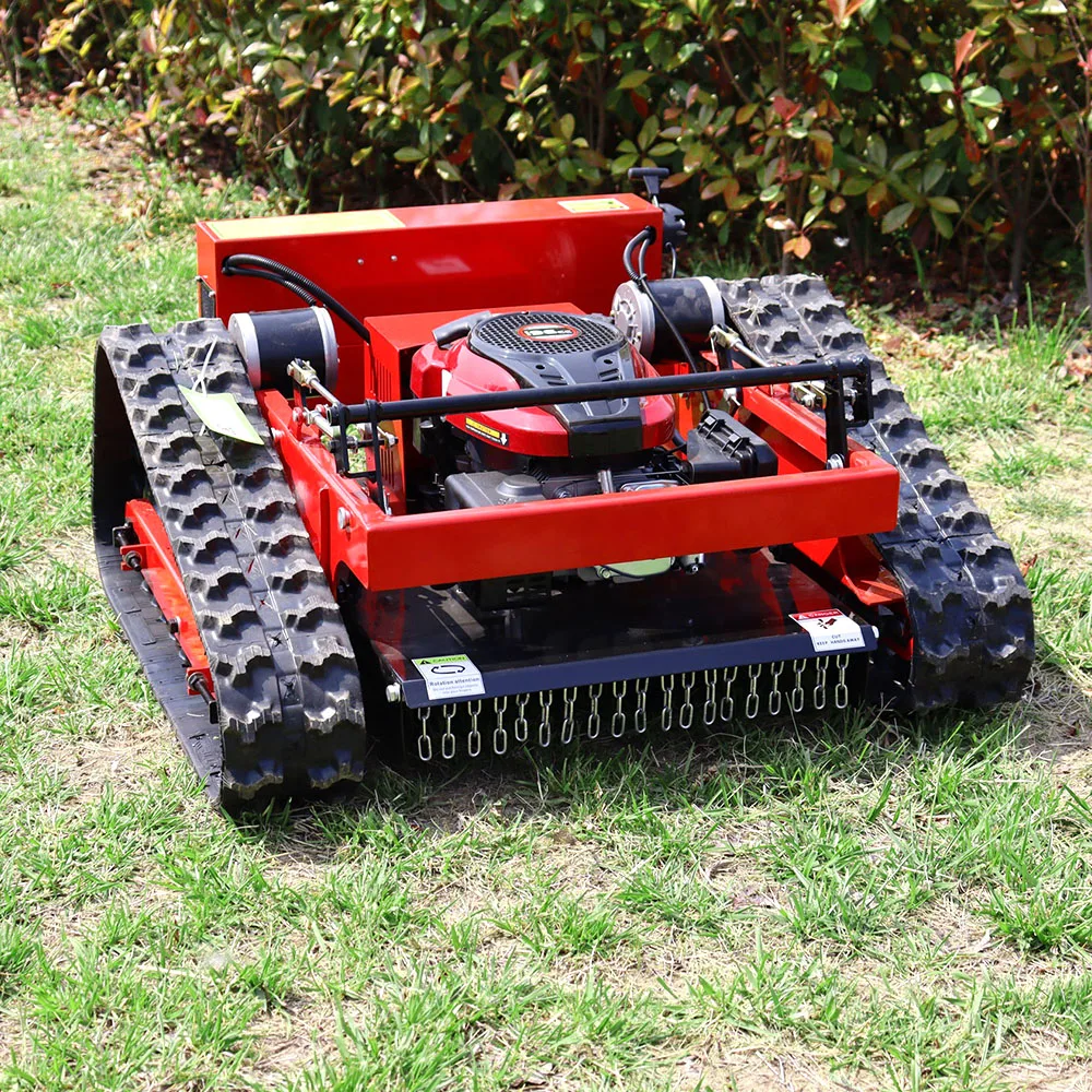 JT550 Mini Crawler Remote Control Lawn Mower For Sale With Cheap Price