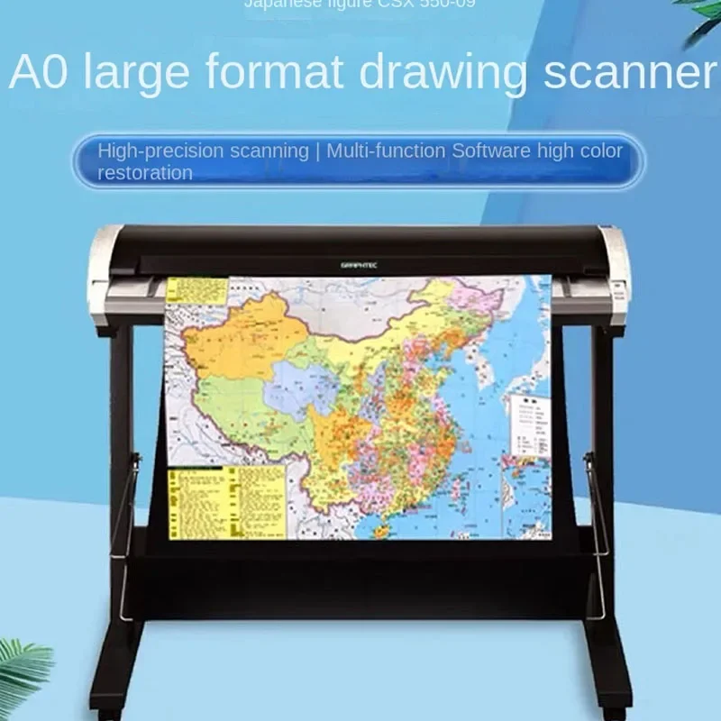 Upgrade-Scanner CSX530-09/CSX550-09 A0-Format Blueprint Machine Printing Engineering Drawing Map Poster Scanner