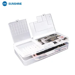 SUNSHINE SS-001A Multi Functional Mobile Phone Repair Storage Box for Mobile Phone Repair Accessories Parts and Board Storage