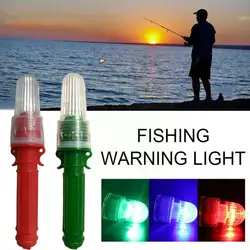 Luz de pesca de 1 piezas, lámpara de baliza doble de un solo Color, luz de pesca de peces, señuelo subacuático, boya, lámpara de señal, accesorio Adi G7r1