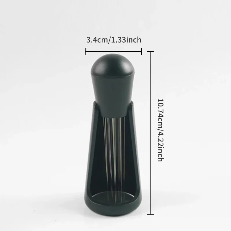 Espresso Coffee Stirring Tool, Coffee Powder Stirrer, Needle Distributor, Wood Handle, Barista Hand Distribution Tool image 6