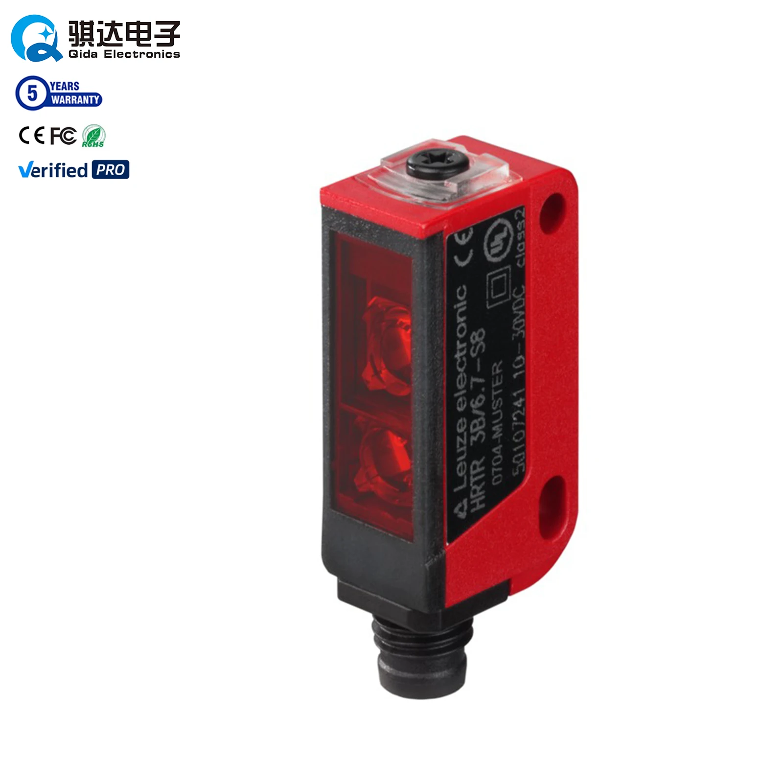New Original LEUZE Optical Sensors HRTR 3B/2.7 Photoelectric Switch Diffuse Reflection Sensor in Stock