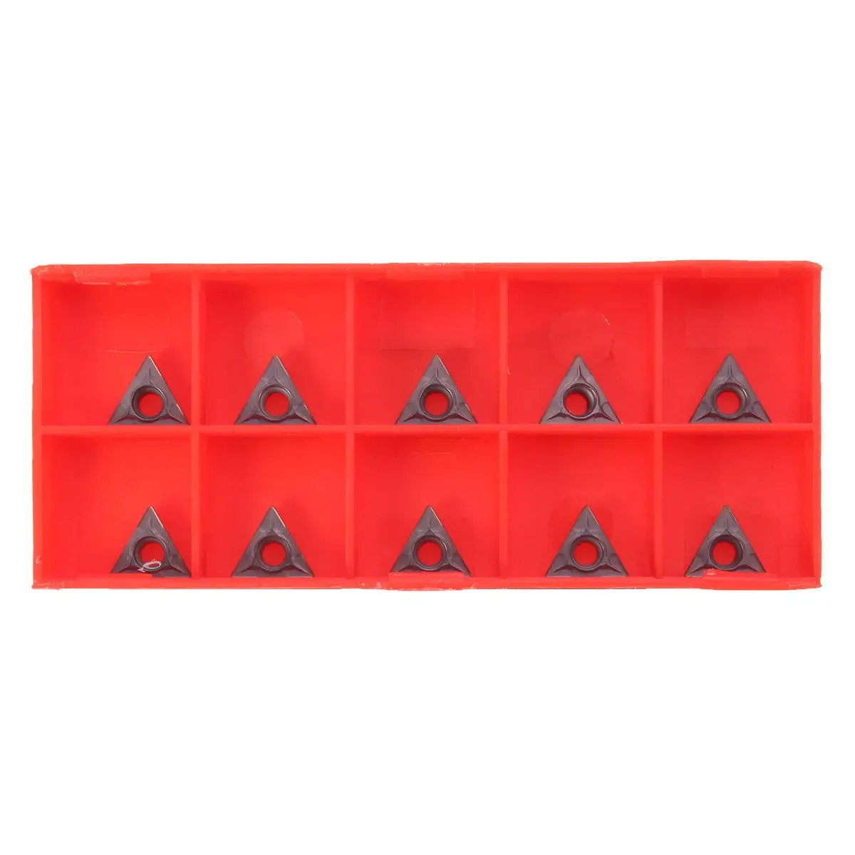 High Quality TCMT 731 Carbide Inserts C6 Grade 2mm Thickness 10mm Side Length 10pcs For Semi Finishing Job Steel Cutting