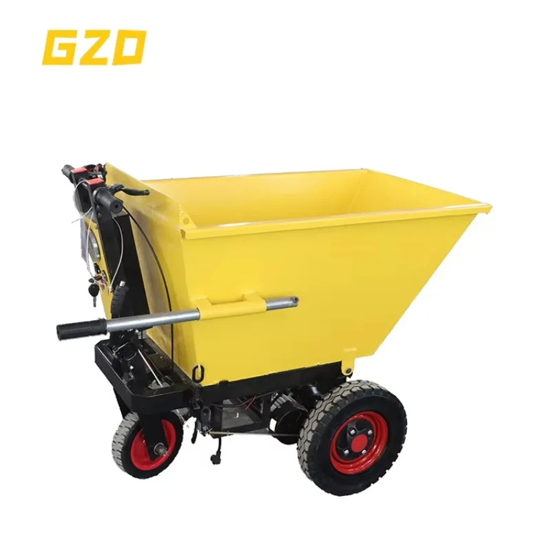 Construction Site Using Simple And Convenient Concrete Tricycle Dump Bucket Tricycle Dumper