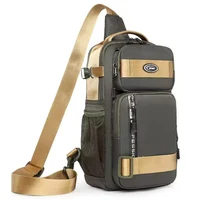 Riding Backpack for Men, Men's Chest Bag, Casual Men's Single Shoulder Bag, Lightweight and Large-Capacity Crossbody Bag 4