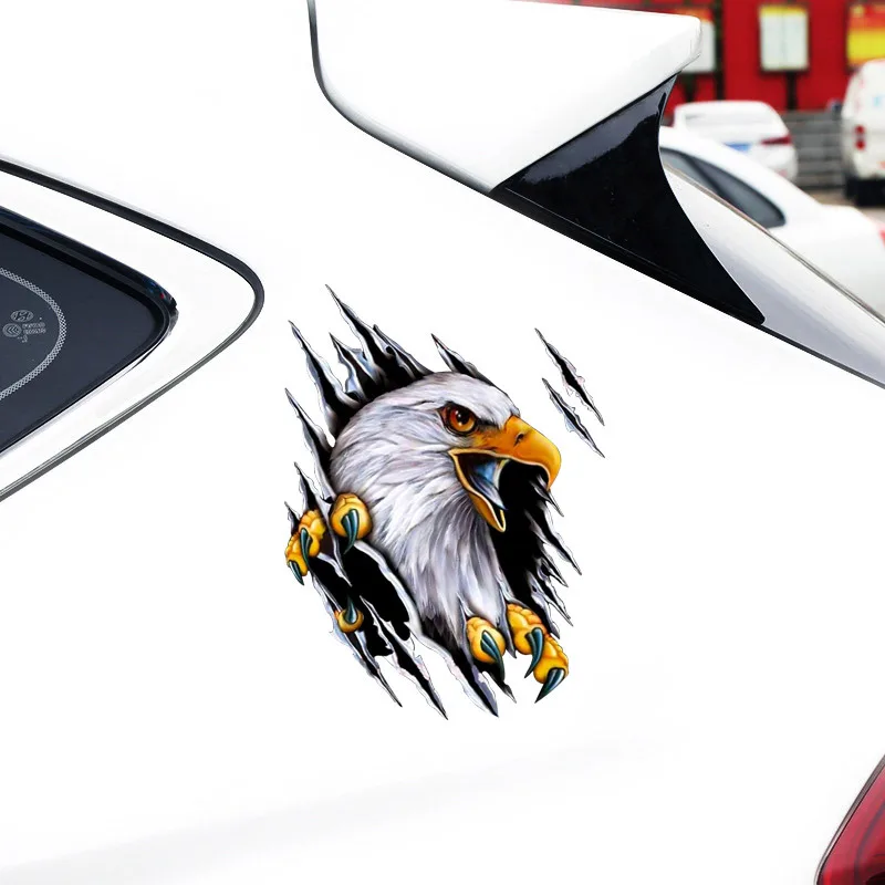 

Car Sticker Cartoon Classic Animal Eagle Waterproof Scratch Blocking Motorcycle Vinyl Decal Sticker Car Accessories 1pcs