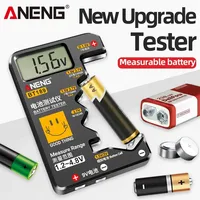 ANENG BT189 Cell Battery Tester LCD Display Battery 9V N D C AA AAA Universal Household Button Tester Power Bank Detectors Tools