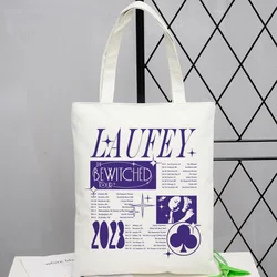 Laufey shopping bag tote shopper reusable jute bag eco recycle bag bag sacola net sac toile