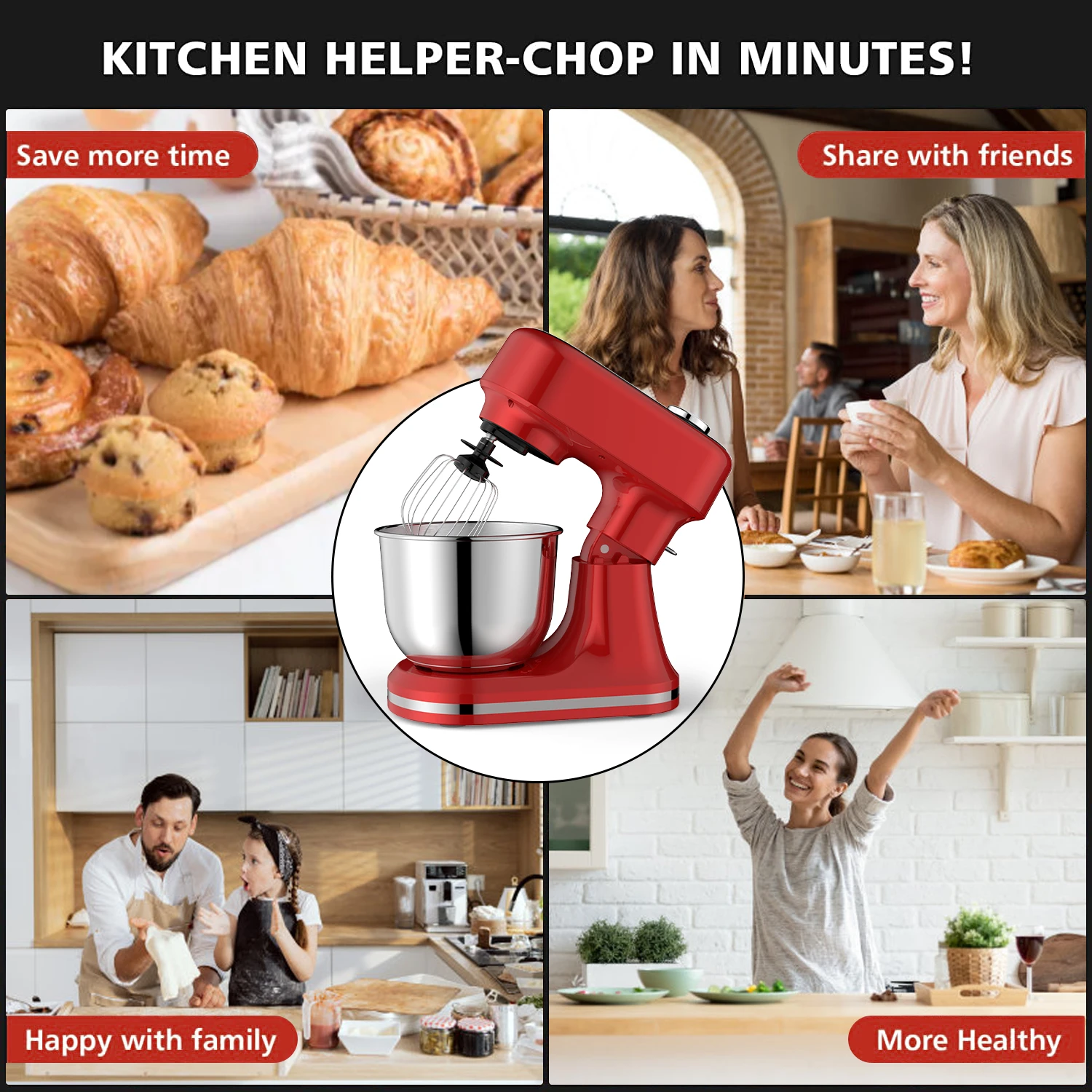 Professioneller 5L Standmixer  – Kitchen Appliances Bewertung und Preis