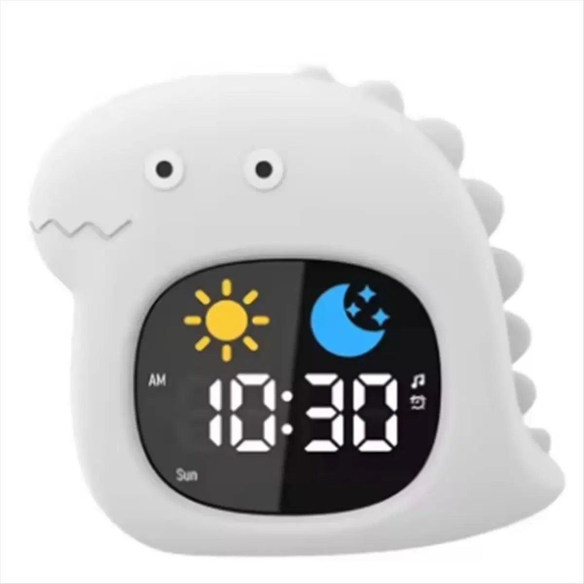 【POPULAR PICK】-Animal-Shape Alarm Clock Pat Control Cute Sleep Training Clock Small Ornaments Light Adjustable Touch Night Light