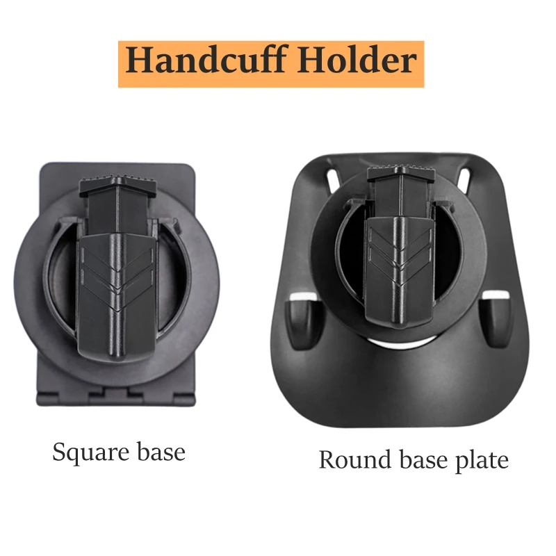 

CLUSGO открытый верхний чехол для наручников, кобура, чехол для скоб, быстроразъемный зажим для ремня, петля, держатель для наручников, чехол, аксессуары для охоты