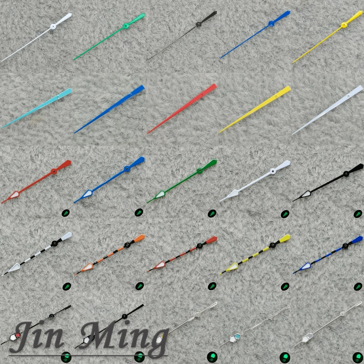 High Quality Luminous Single Second Hand for NH35 NH36 7S26 7S36 4R35 4R36 Movement Watches 13mm/13.5mm C3 Watch Accessories