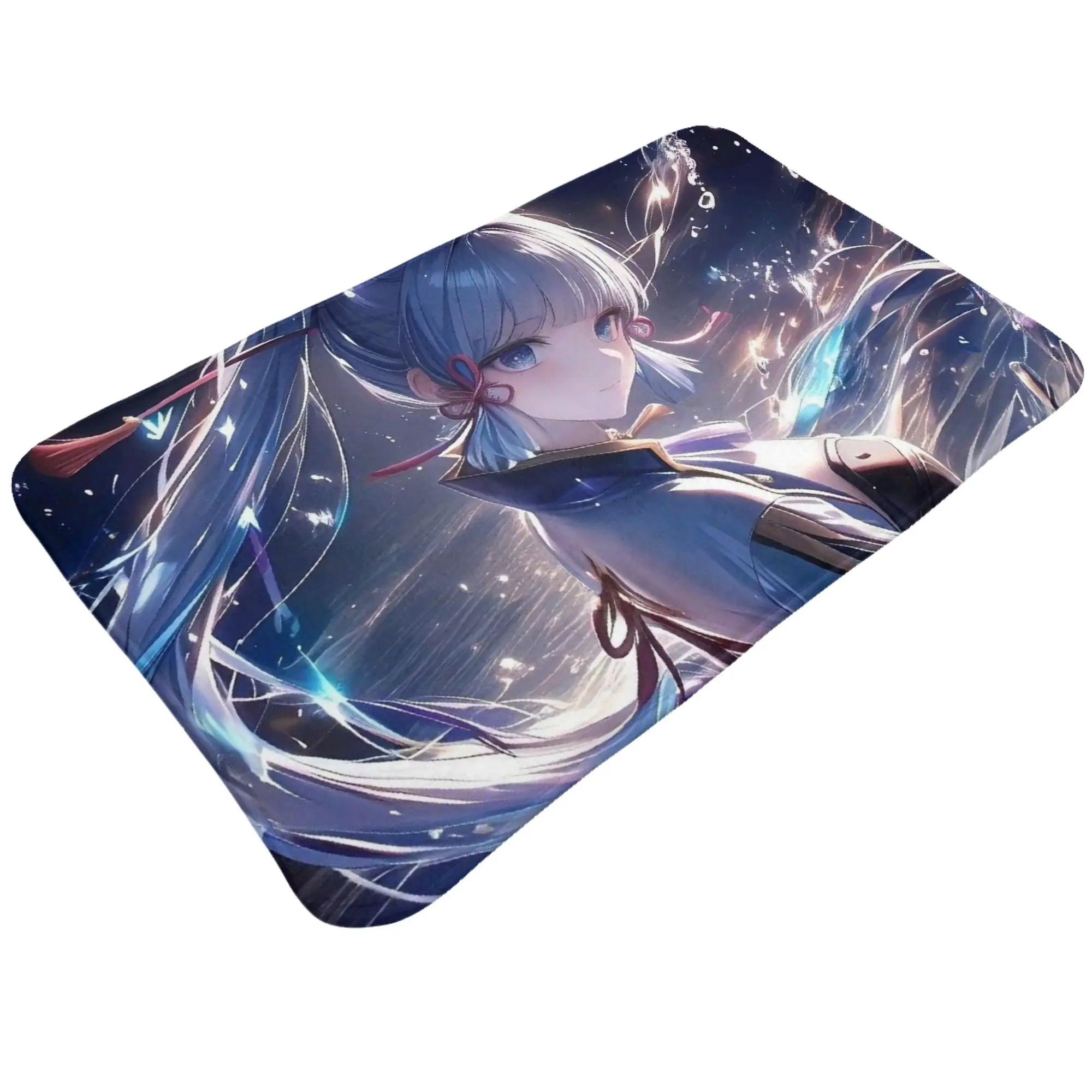 The Water Flows Around Anti-Slip Mat Bedroom Ayaka Welcome Doormat Home Decor