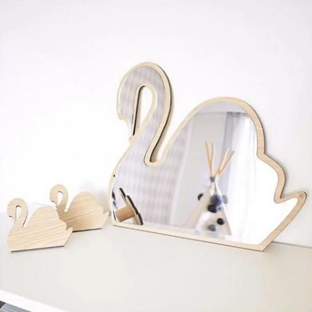 Modern Cute Acrylic Mirror Wall Sticker Decal Children Kids Room Decor #10