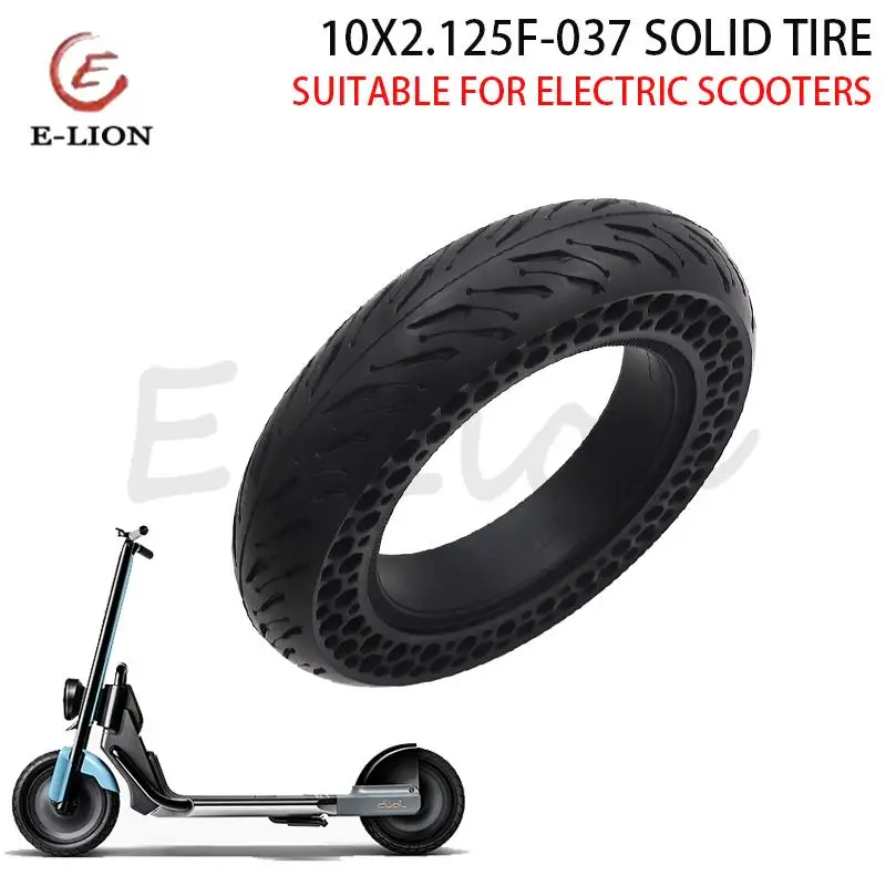 

10x2.125 Solid Tyre Tubeless Tire for Mijia M365 Electric Scooter Non-Pneumatic Explosion-proof 10 Inch Tires Accessories