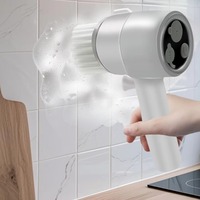 Hot Sale Kitchen Cleaning Tool Smart Electric Bathroom Bathtub Cleaner Spin Dishwashing Brush