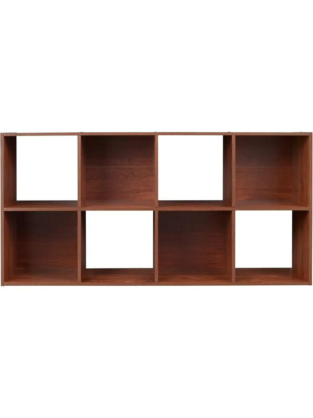 منظم أرفف تخزين مكون من 8 مكعبات، رف كتب قابل للتكديس للمكتب المنزلي، وحدة تخزين مكعبة خشبية سهلة التجميع #6