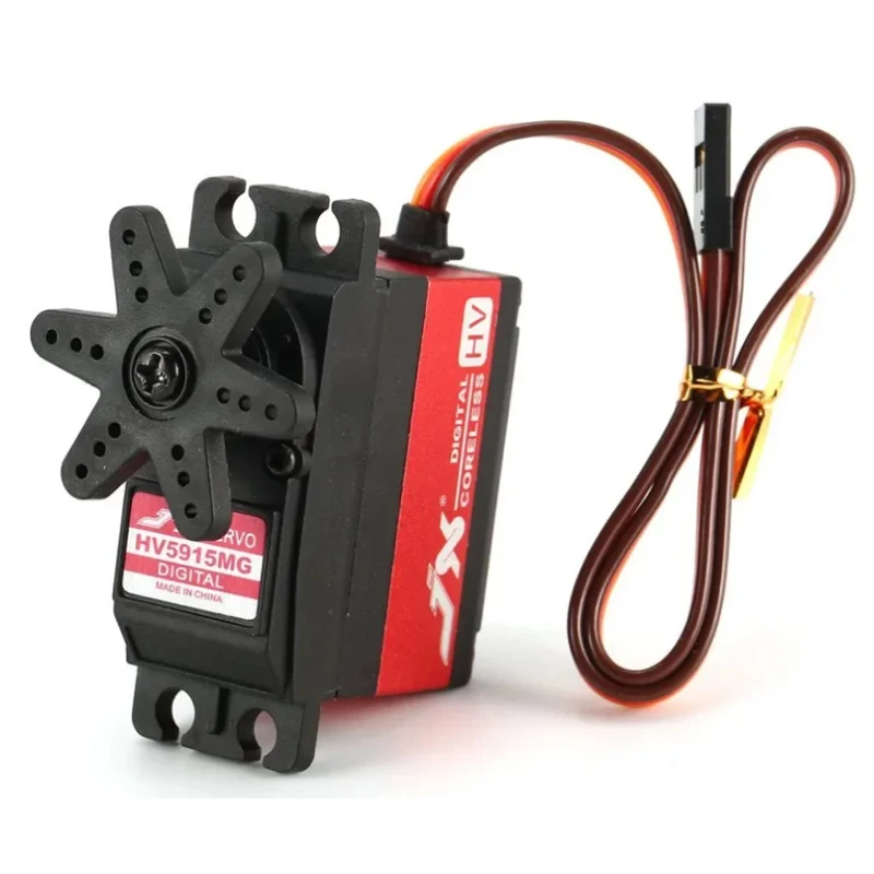 JX PDI-HV5915MG 15kg Serwo Metalowe Koło Zębate Cyfrowe Bezrdzeniowe Silnik HV do Modeli Samochodów RC 1/8 1/10, Helikopterów 600-700, Części DIY