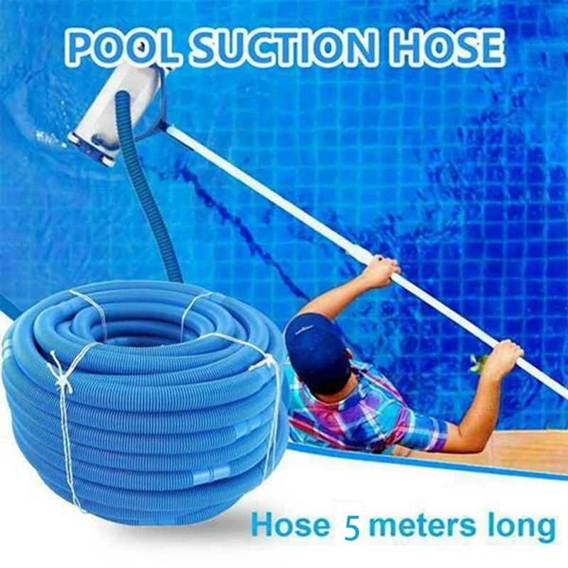 

5M Swimming Pool Vacuum Cleaner Hose Suction Swimming Replacement Pipe Pool Cleaner Tool Swimming Pool Cleaning Hose