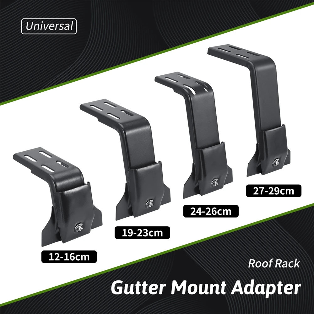 Universal Roof Rack Gutter Mount Adapter Car Roof Mount Bracket 1PC