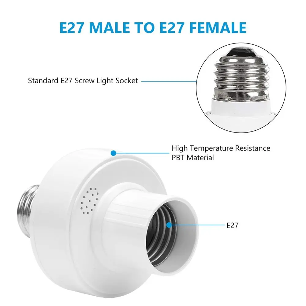 Switch Remote Controller For LED Bulb Led Lights Power Household Lamp Bases Smart Device Timing Switch Lights Lamp Holder