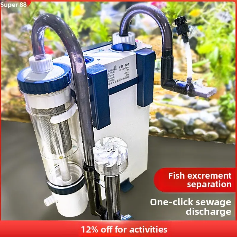 sttl Sensen Fish Tank Filter Oxygen Making Integrated Machine Water Purification Cycle Three-in-One Circulating Water Pump