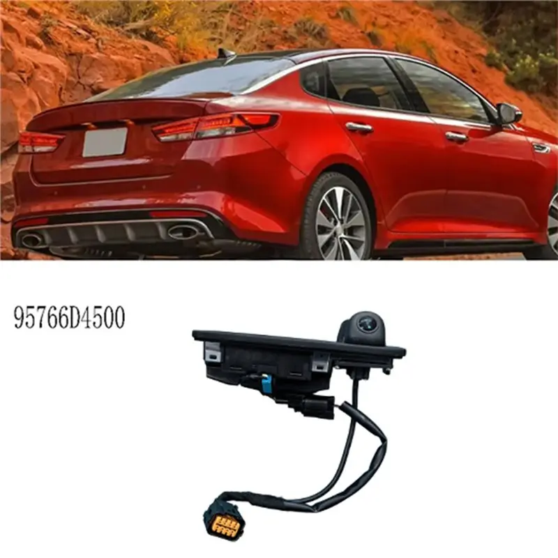 For KIA Optima K5 Compatible 95766D4500 Rear View Camera Back Up Parking Assist Camera 95766-D4500