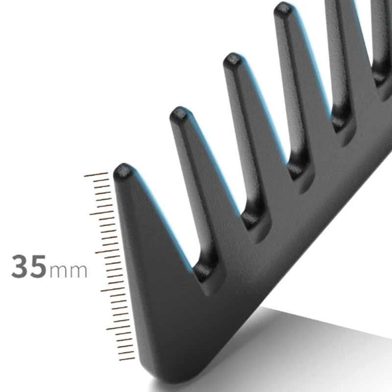 1Pcs Black Curly Round Roll Hair Brush Nylon Professional Comb Salon Barber Hairbrush Hairdressing Styling Tool Edge Control