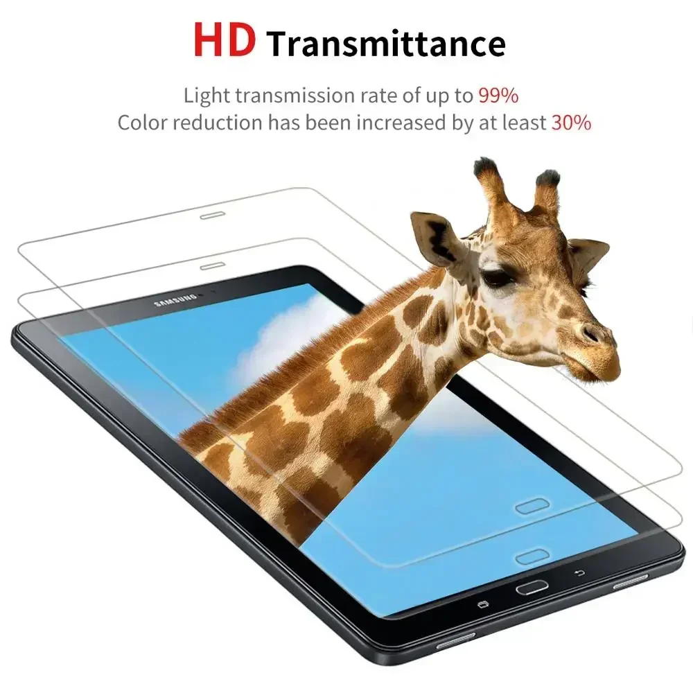 2016 삼성 갤럭시 탭 A 10.1 SM-T580 T585 T587 화면 보호대 유리 보호 필름, 2 개