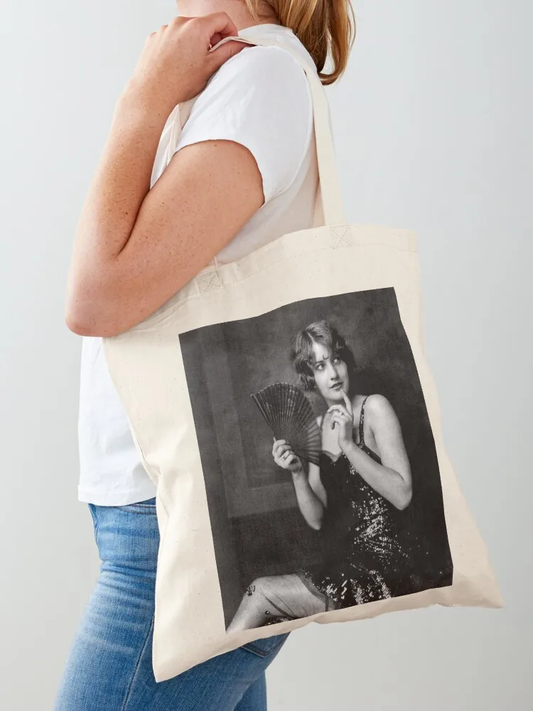 BARBARA STANWYCK: Bolso tote con estampado de fotos vintage, bolsos tote de lujo para mujer, bolso tote para hombre, bolso tote para mujer