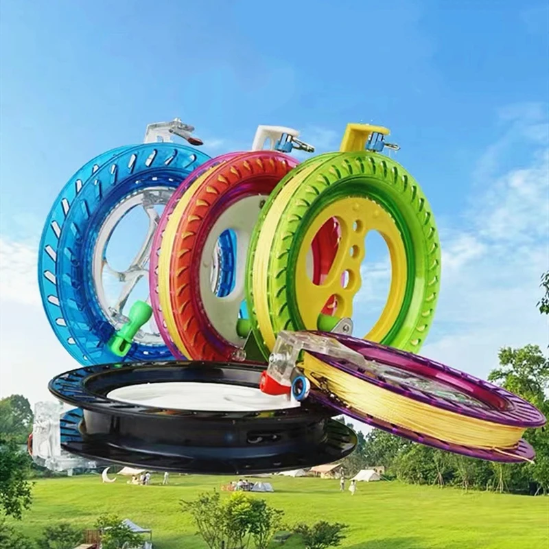 free shipping adults kite reel outdoor toys for children kite flying reel abs kite wheel kite string line kite line winder jouer