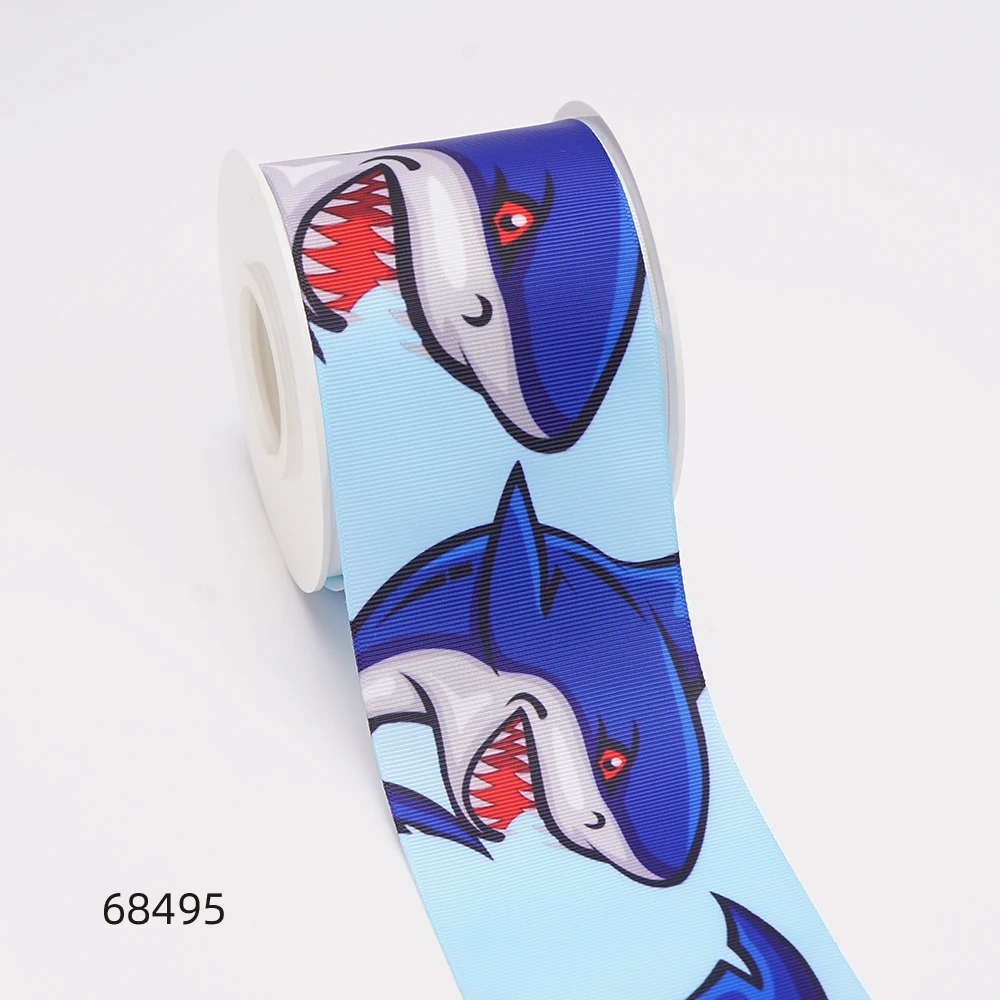 5 Yards Animal Printed Grosgrain Satin Ribbons For Bows DIY Craft Decoration Packaging Supplies. 68214