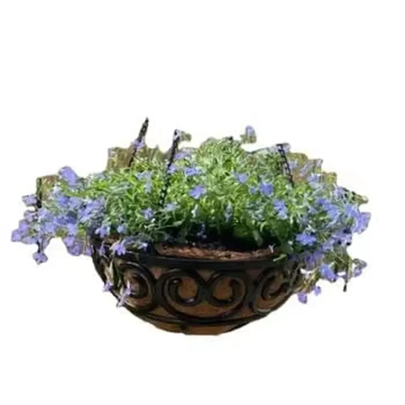 for Indoor Outdoor Hanging Metal Plant Stand Wall Mounted Flower Pot Holder Modern Decorative Garden Balcony Planter Rack