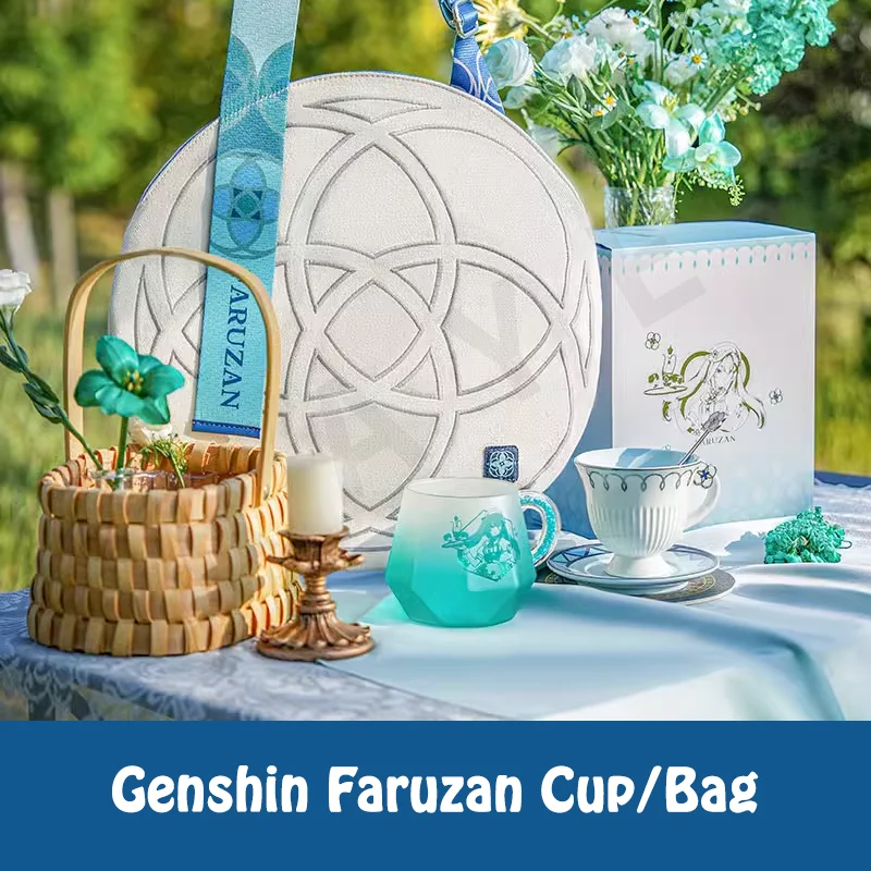 Genshin Impact Faruzan Série Teacup Saco De Lona, Vidro Original em Estoque