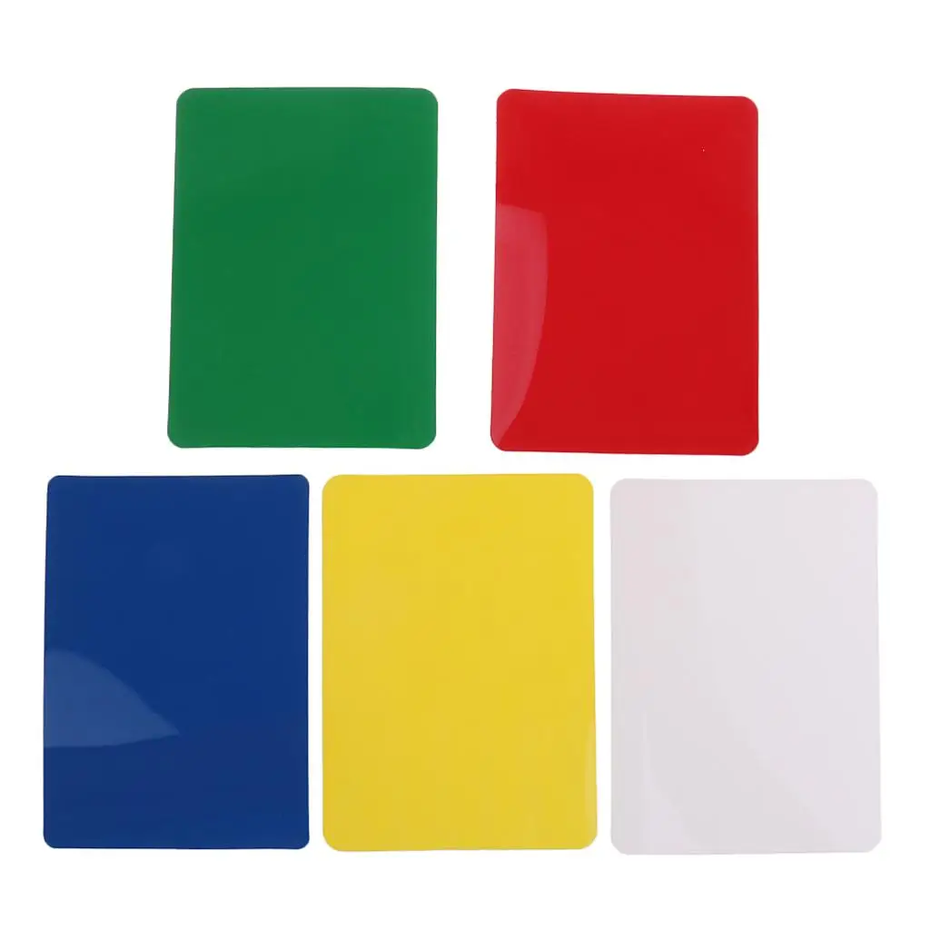 

Multi Color Poker Size Plastic Cut Card Casino Props Table Accessories for Poker Chips Set Games