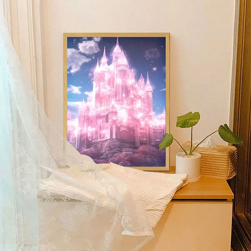 Disney Frozen LED Night Light Children\'s Room Decorative Painting Princess Elsa Room Bedside Table Lamp Desktop Ornament Gift