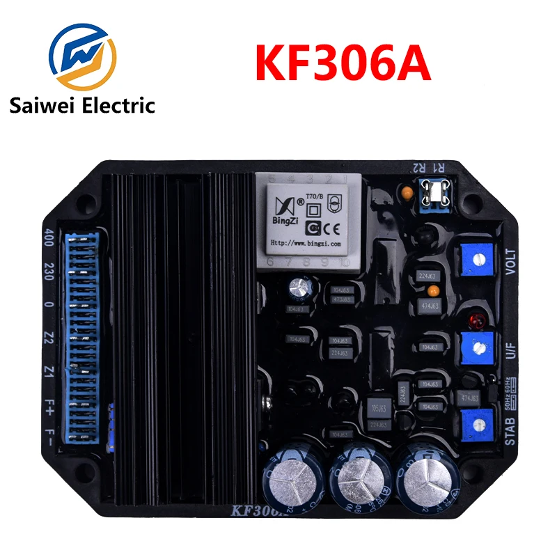 KF306A AVR generator set voltage regulator three-phase Kangfu generator accessories